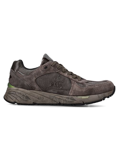 Multi-material sneakers PREMIATA | MASE VAR 6875GRIGIO
